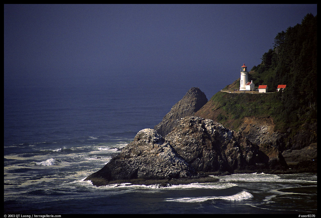Lighthouse at Haceta Head. Oregon, USA