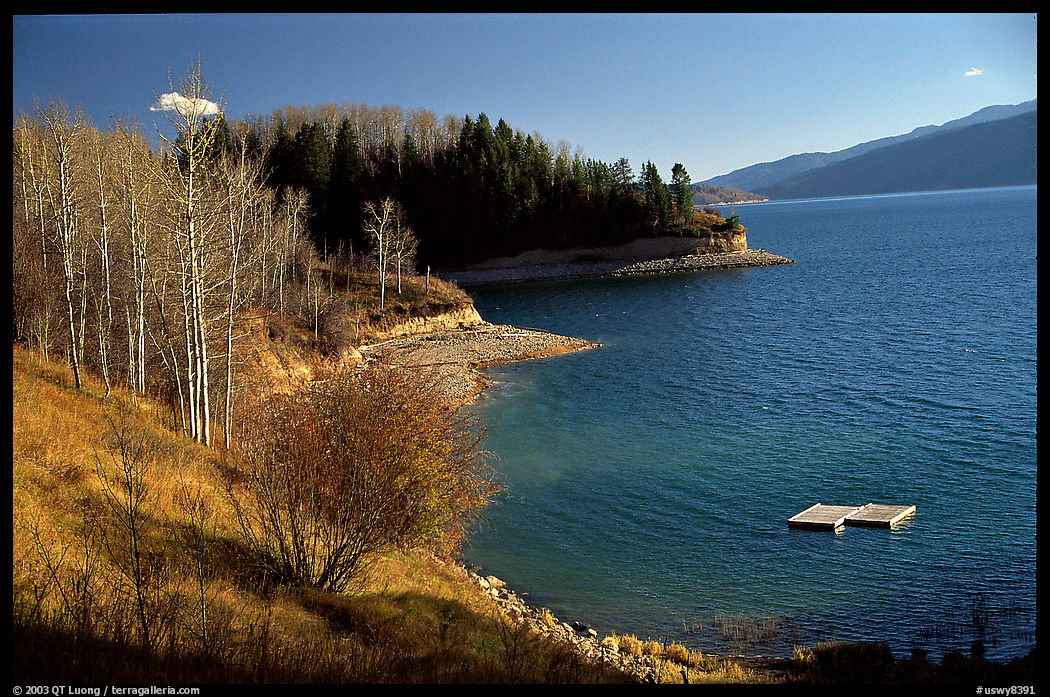 Palissades Reservoir. Wyoming, USA