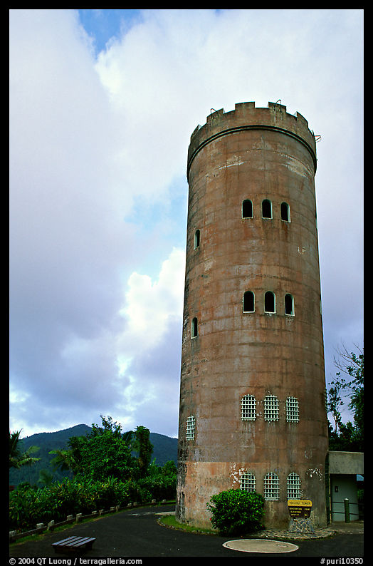Yokahu Tower, El Yunque, Carribean National Forest. Puerto Rico