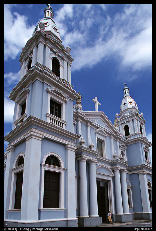Cathedral Nuestra Senora de Guadalupe, Plaza las Delicias, Ponce. Puerto Rico