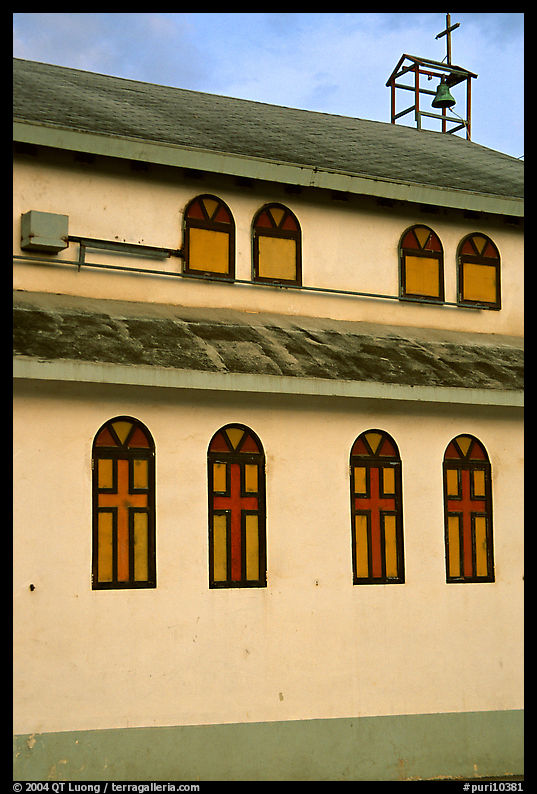 Side of a church, La Parguera. Puerto Rico