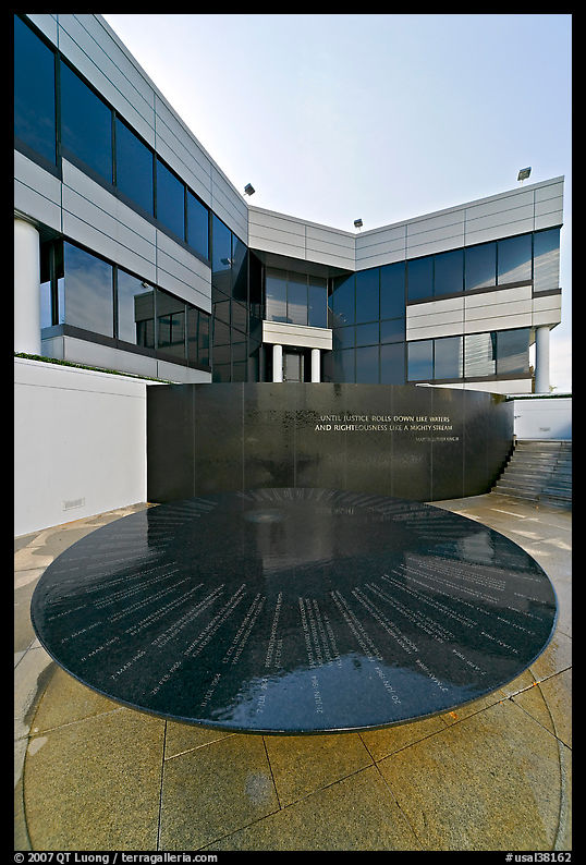 Civil Rights Memorial, Southern Poverty and Law Center. Montgomery, Alabama, USA