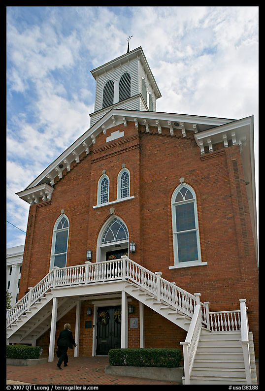 Dexter Avenue King Memorial Baptist Church. Montgomery, Alabama, USA