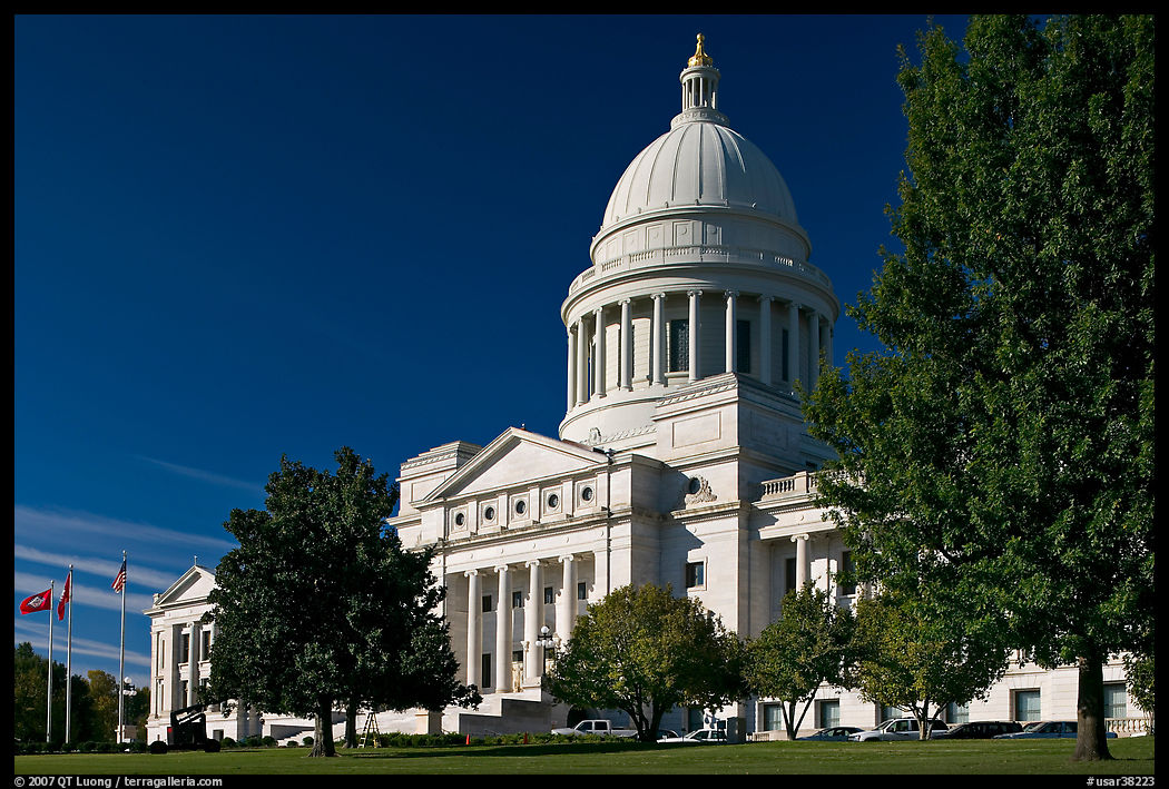 Arkansas State Capitol. Little Rock, Arkansas, USA