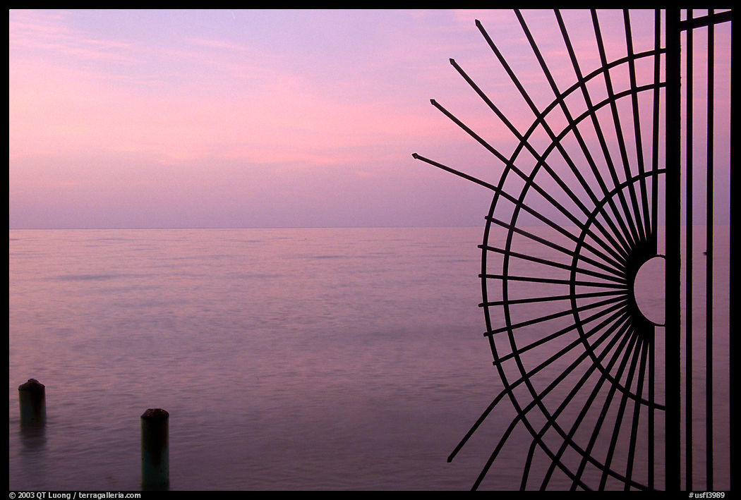Sunrise near the Southermost point in the continental US. Key West, Florida, USA
