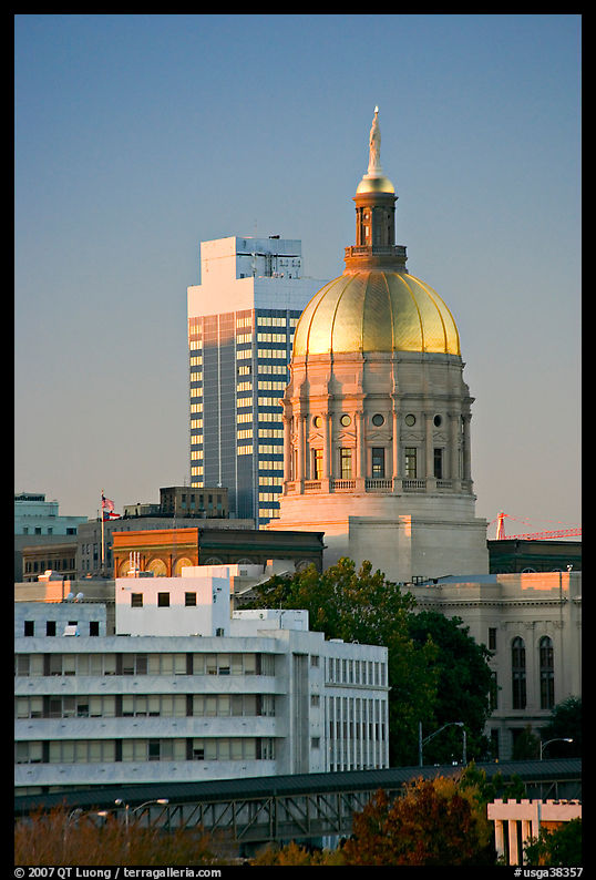 Georgia Capitol. Atlanta, Georgia, USA