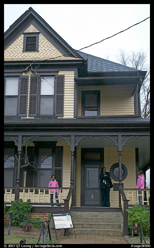 Birth Home of Dr. Martin Luther King, Jr, Martin Luther King National Historical Site. Atlanta, Georgia, USA