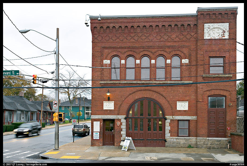 Firestation No 6, Martin Luther King National Historical Site. Atlanta, Georgia, USA