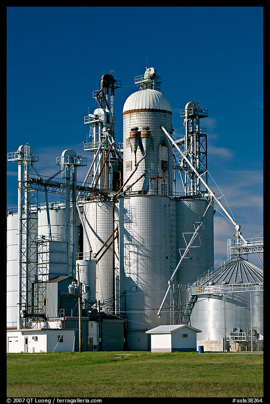Silo. Louisiana, USA