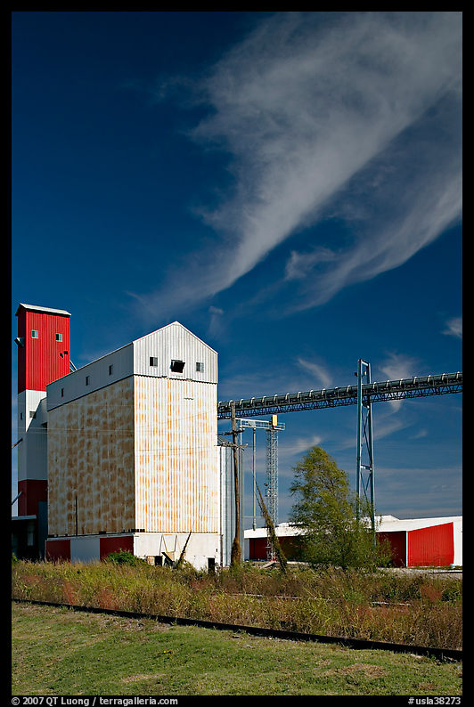 Silo. Louisiana, USA