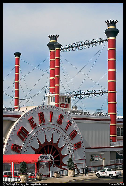 Ameristar casino riverboat. Vicksburg, Mississippi, USA