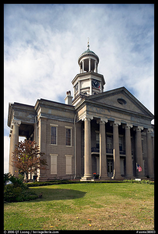 Old courthouse museum. Vicksburg, Mississippi, USA