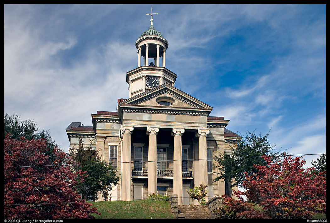 Historic courthouse museum. Vicksburg, Mississippi, USA