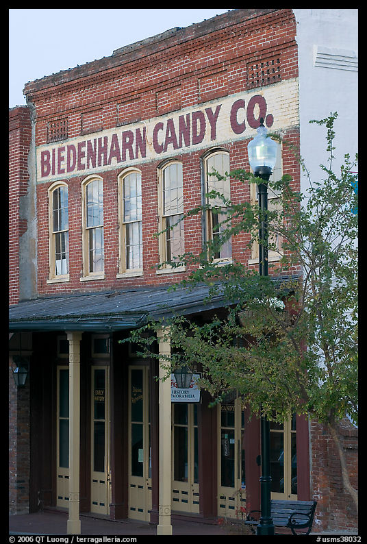 Biedenharn Candy building, where Coca-Cola was first bottled. Vicksburg, Mississippi, USA