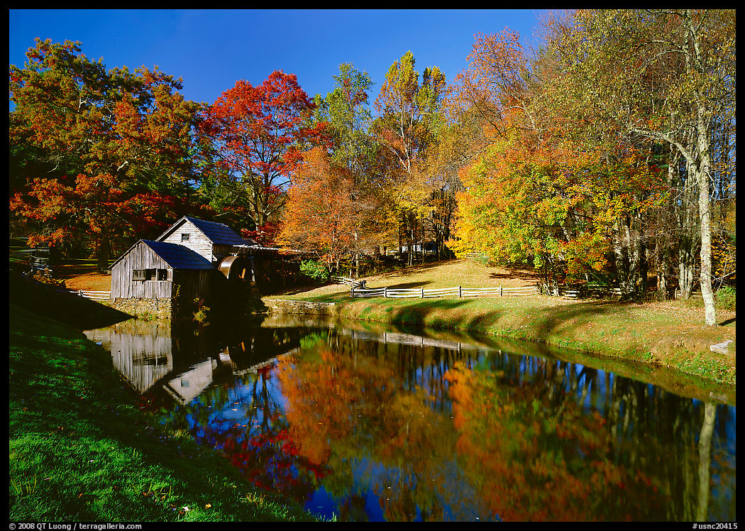 Mabry Mill, Blue Ridge Parkway. Virginia, USA