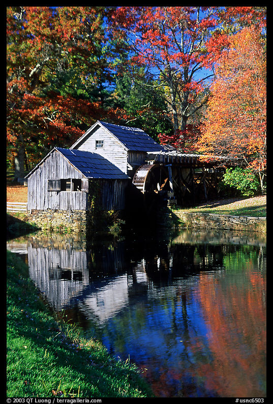 Mabry Mill, Blue Ridge Parkway. Virginia, USA
