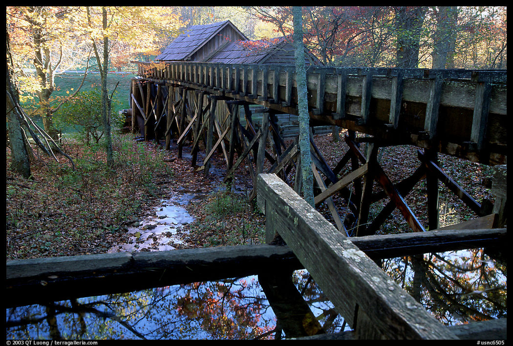 Mabry Mill, Blue Ridge Parkway. Virginia, USA
