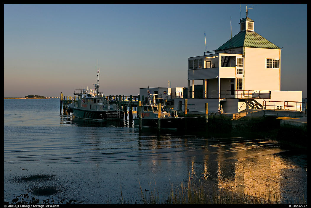 Harbor house, late afternoon. Charleston, South Carolina, USA