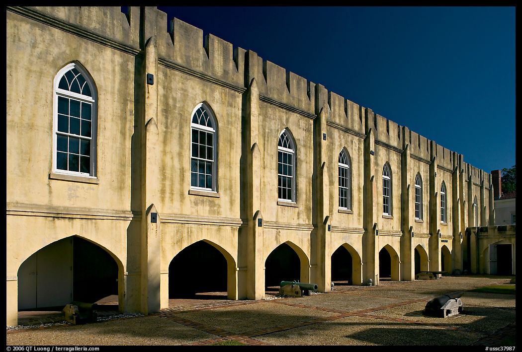 Beaufort Arsenal museum. Beaufort, South Carolina, USA