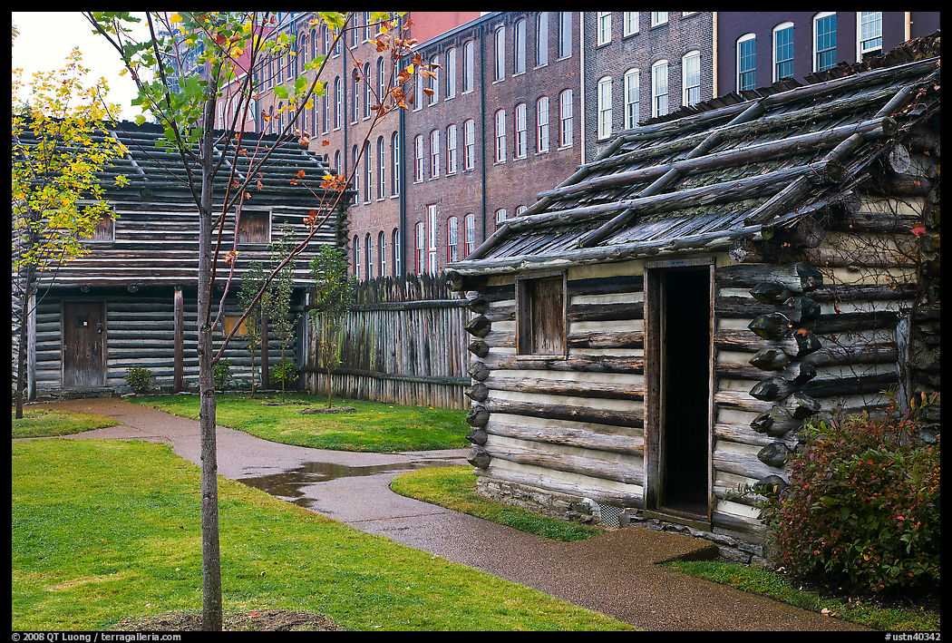 Fort Nashborough. Nashville, Tennessee, USA