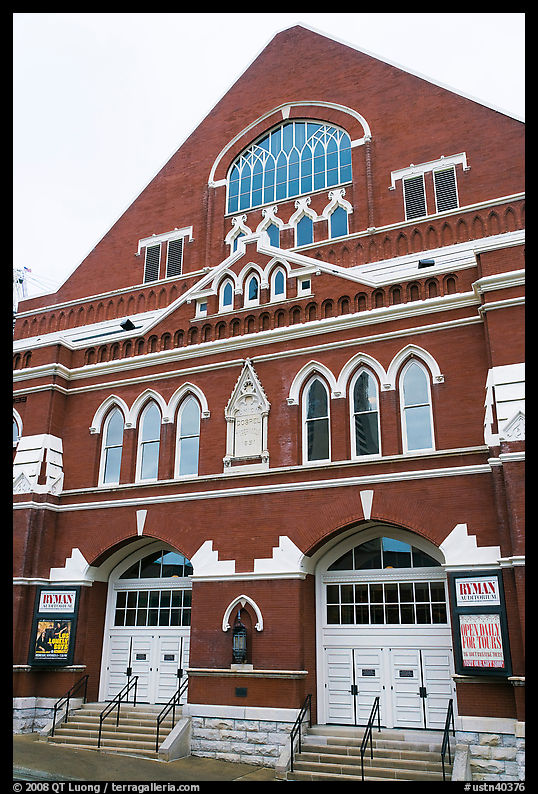 Ryman auditorium. Nashville, Tennessee, USA