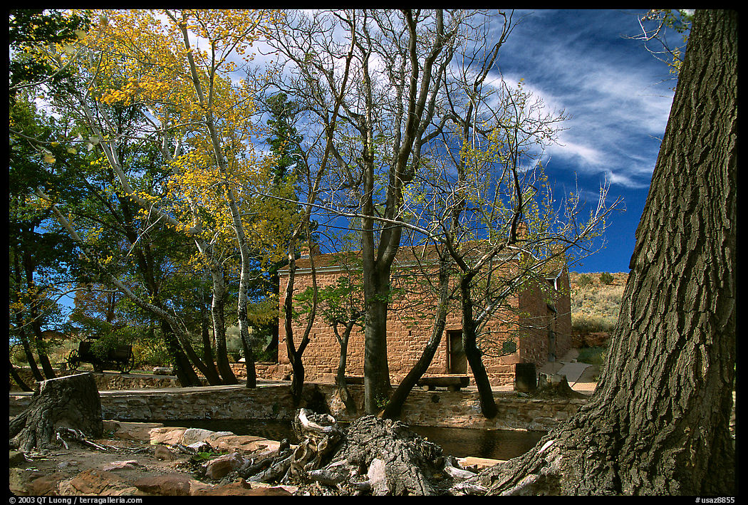 Winsor Castle. Pipe Spring National Monument, Arizona, USA
