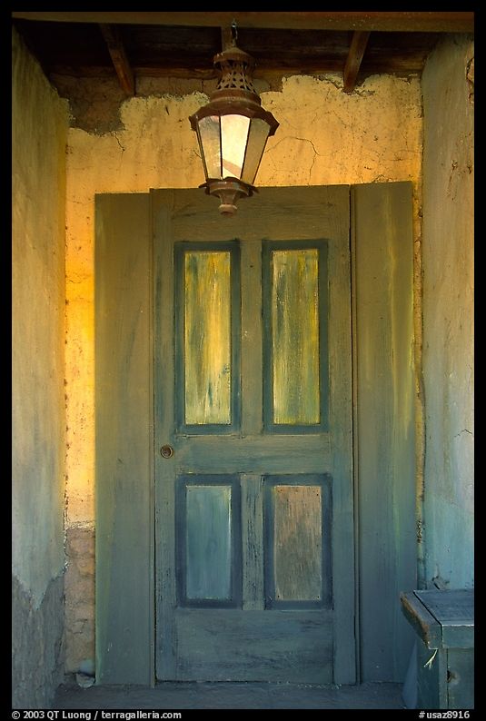 Door, Old Tucson Studios. Tucson, Arizona, USA