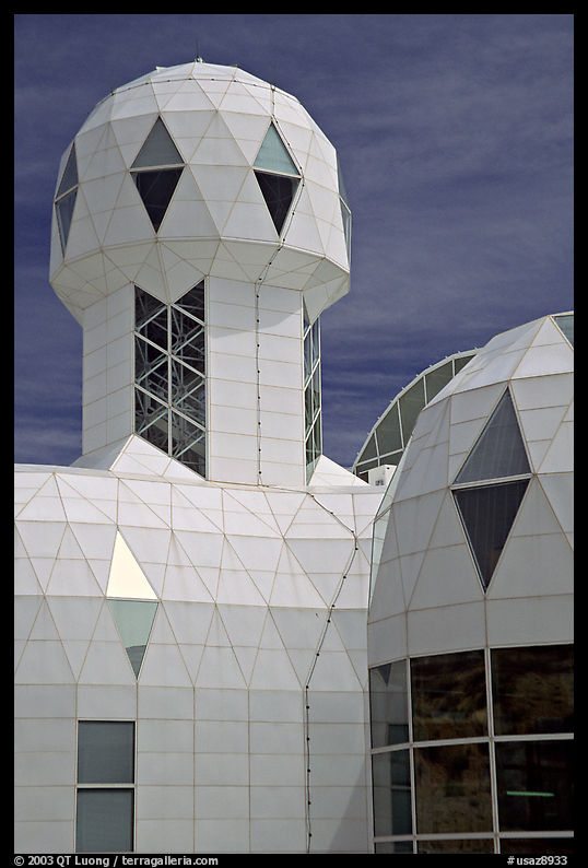 Tower. Biosphere 2, Arizona, USA