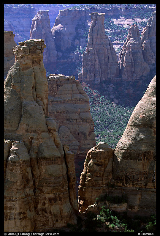 Spires. Colorado, USA