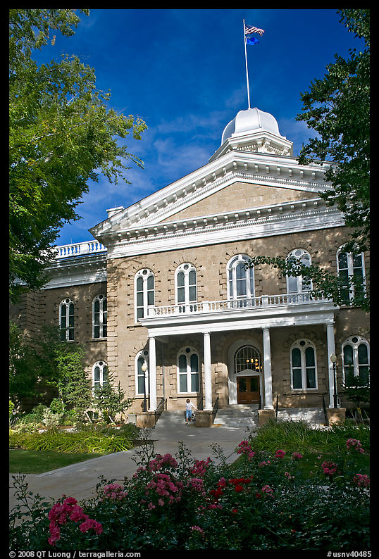Nevada Capitol building. Carson City, Nevada, USA