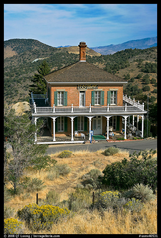 MacKay Mansion. Virginia City, Nevada, USA