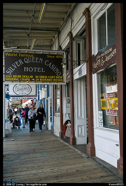 Arcade. Virginia City, Nevada, USA