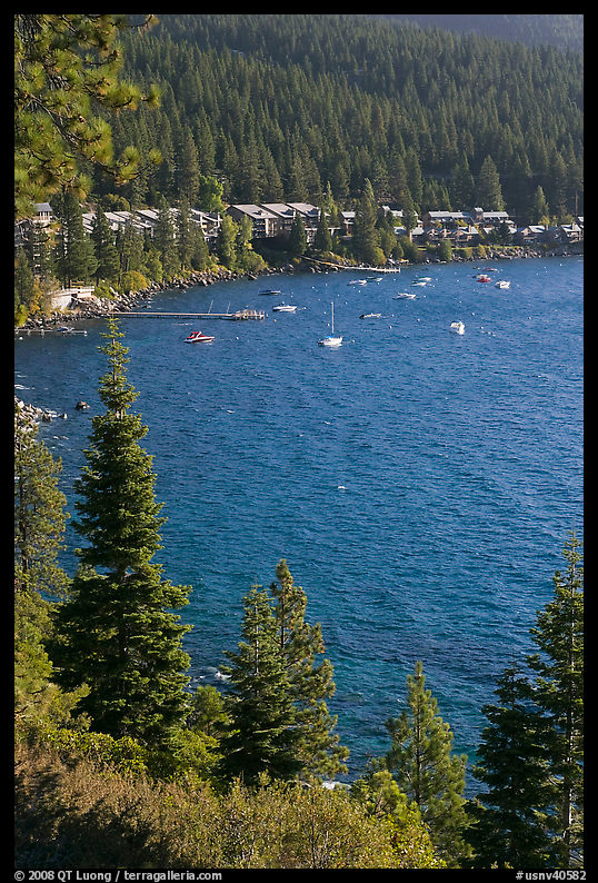 Incline Village, North shore, Lake Tahoe, Nevada. USA