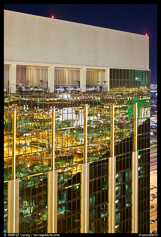 Top of the Hotel at Mandalay Bay. Las Vegas, Nevada, USA