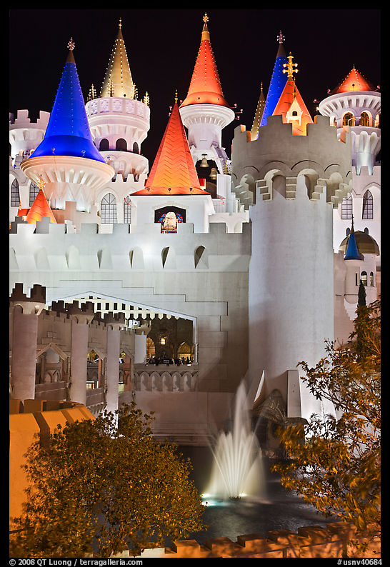 Excalibur. Las Vegas, Nevada, USA