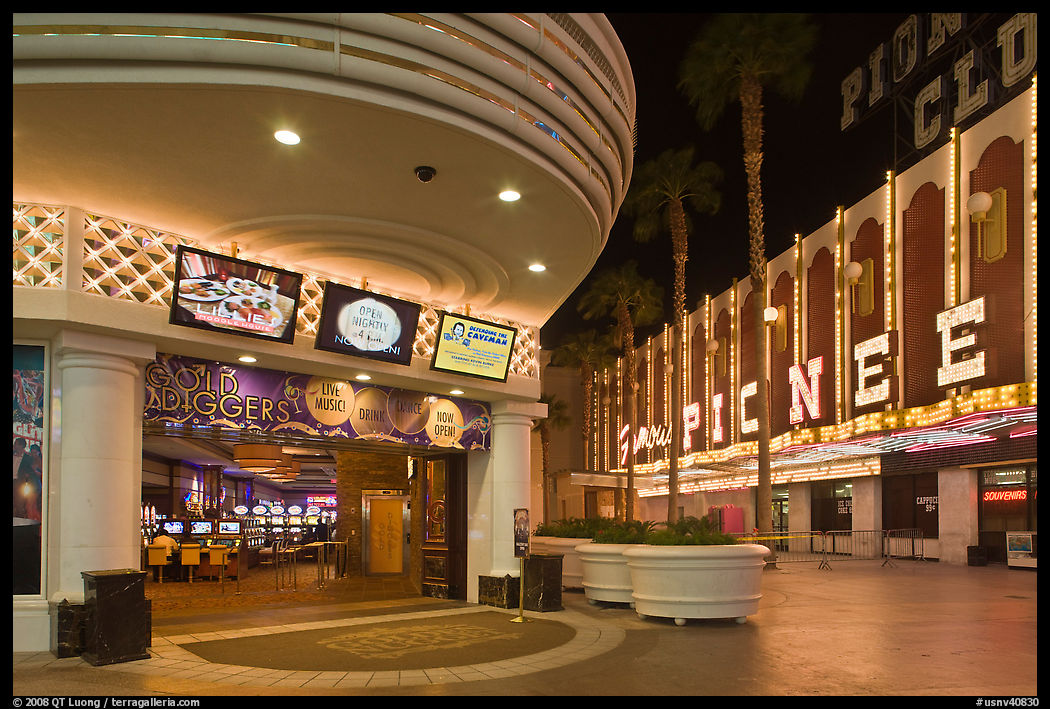 Casinos on Freemont Street. Las Vegas, Nevada, USA