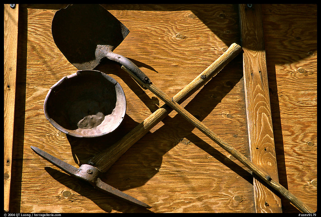 Old mining equipemtn. Nevada, USA