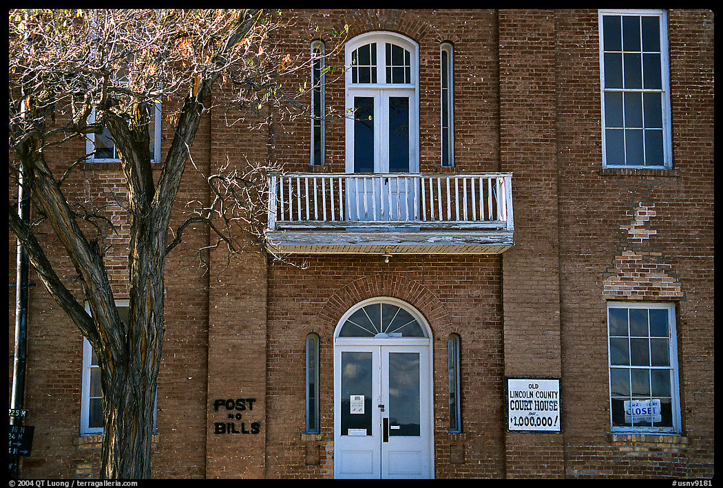 Old court house, Pioche. Nevada, USA