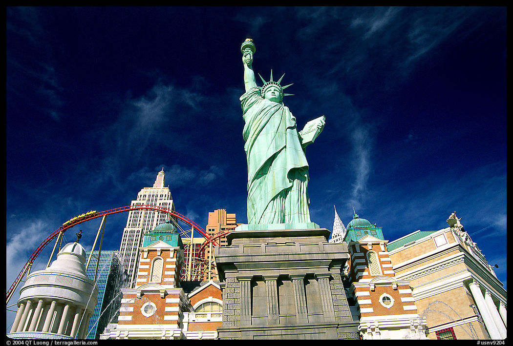 New York New York casino. Las Vegas, Nevada, USA