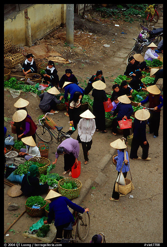 Ky Lua Market,  Cao Bang. Northeast Vietnam