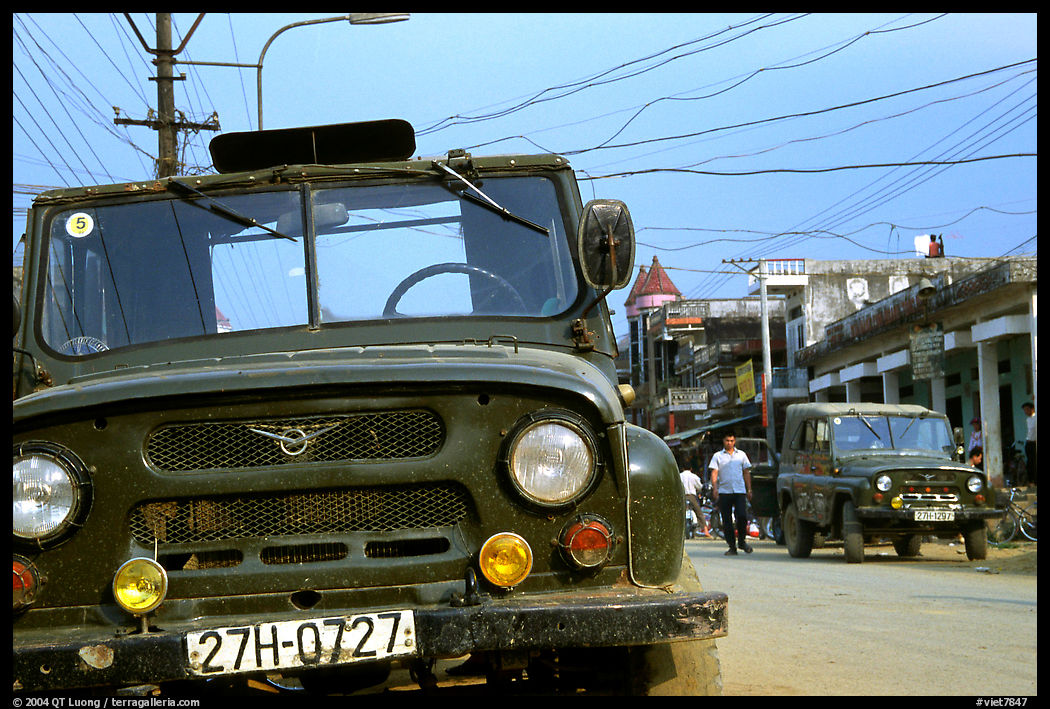 Russian Jeeps, Tam Duong. Northwest Vietnam