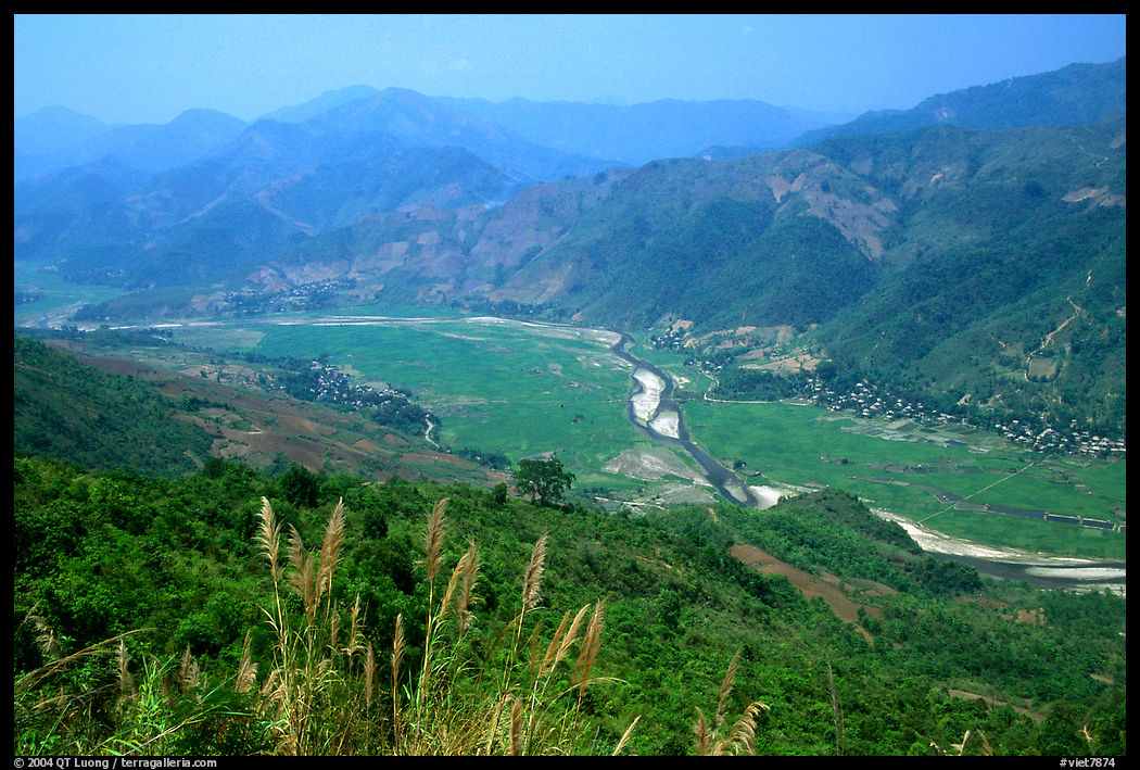 Valley of Lai Chau. Northwest Vietnam