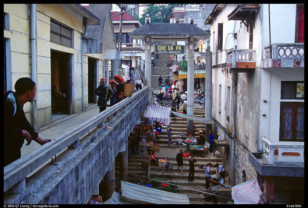 Sapa market. Sapa, Vietnam