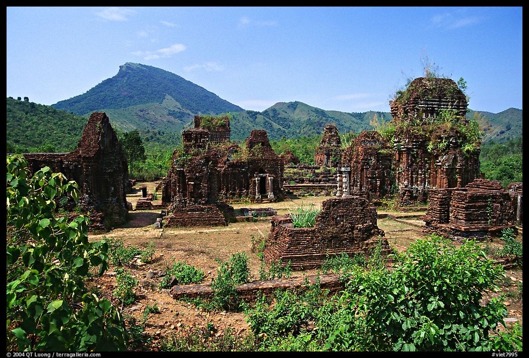 Archelogical site of My Son. Vietnam