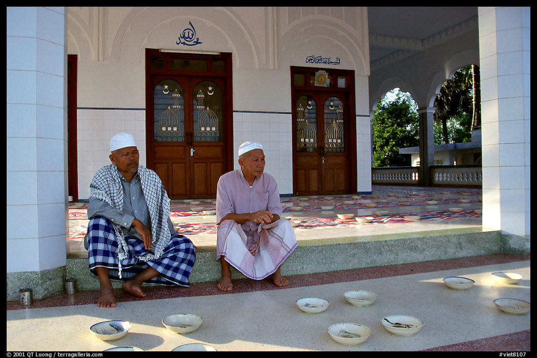 Mosque in Cham minority village.. Chau Doc, Vietnam