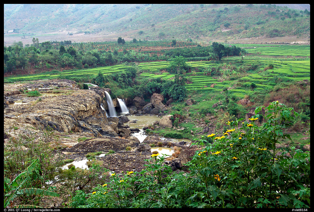 One of the many waterfalls. Da Lat, Vietnam