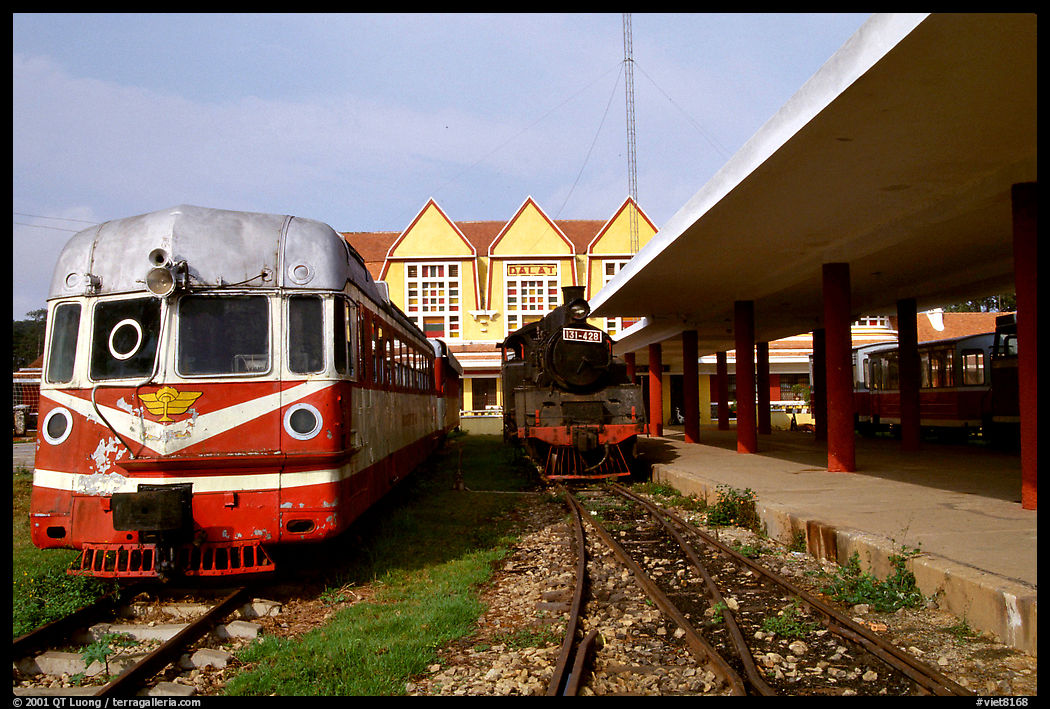 The train station. Da Lat, Vietnam