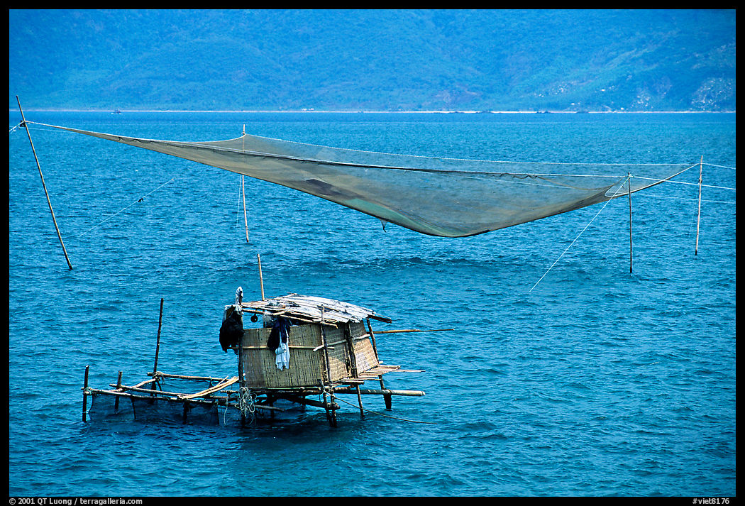 Fishing net,  Nha Trang. Vietnam