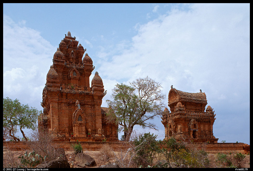 Cham towers, Po Klong Garai. Vietnam