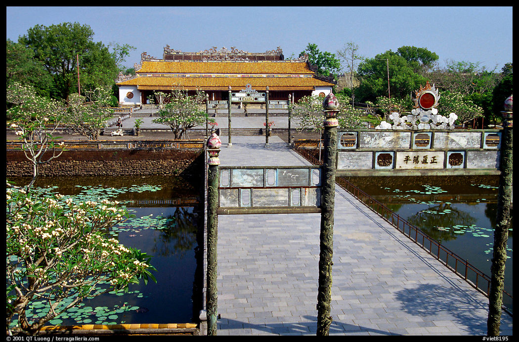 Thai Hoa (supreme peace) palace, citadel. Hue, Vietnam